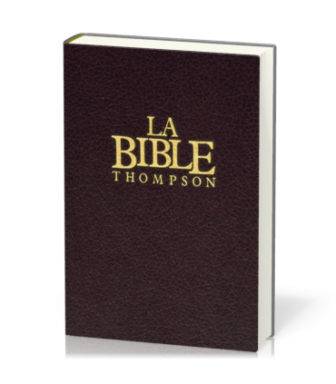 Bible d&#39;étude Thompson La colombe Couverture Rigide Marron