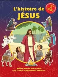 L&#39;histoire de Jésus avec 70 autocollants réutilisables