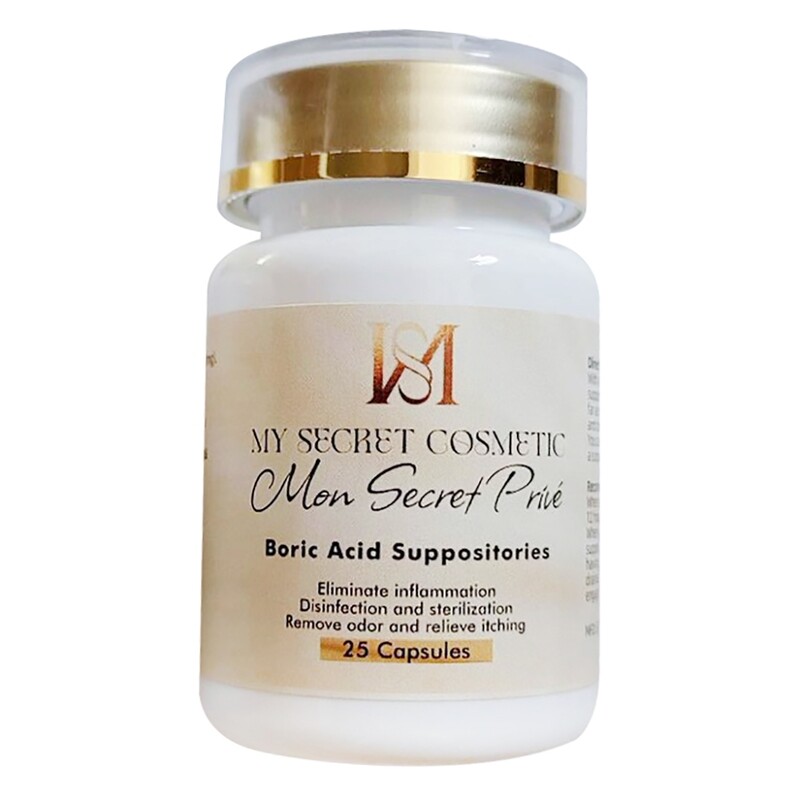 Mon Secret Privé Boric Acid Suppositories