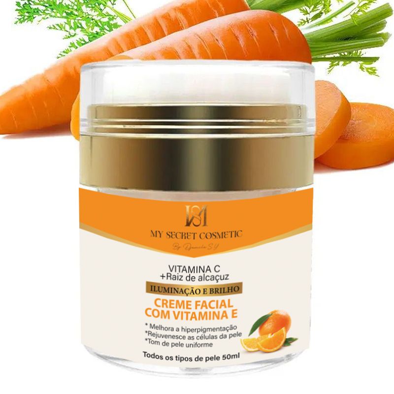 Creme Facial c/ Vitamina E
