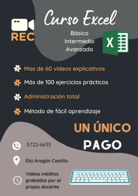 Curso Excel Total ⭐⭐⭐⭐⭐ +200 estudiantes