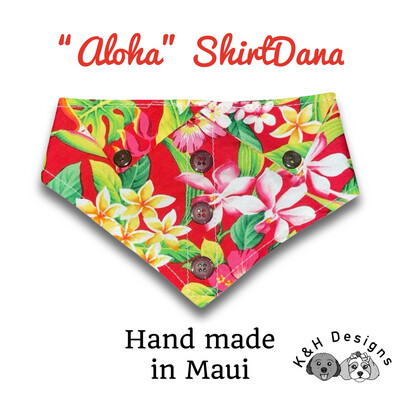K&H Designs - Aloha ShirtDana (red)