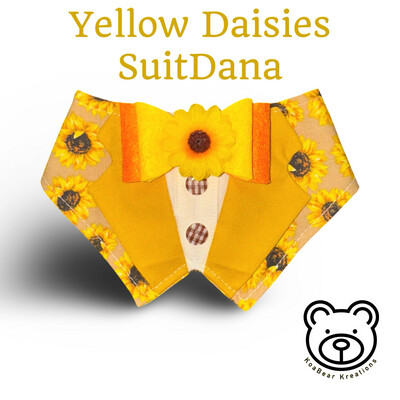 Springtime Yellow Daisies SuitDana