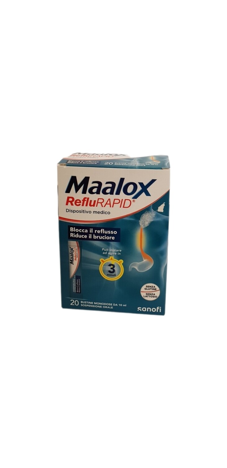 Maalox Reflurapid 20 buste