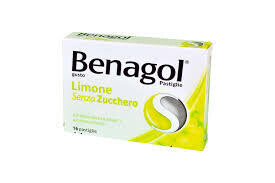 Benagol 16 pastiglie limone senza zucchero Benagol 16 pastiglie limone senza zucchero