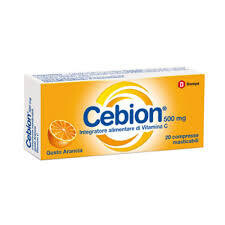 Cebion Arancia Integratore di Vitamina 20 compresse masticaili