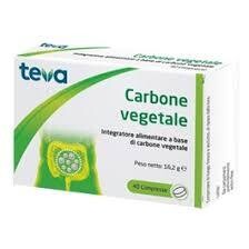 Carbone vegetale 40 cpr