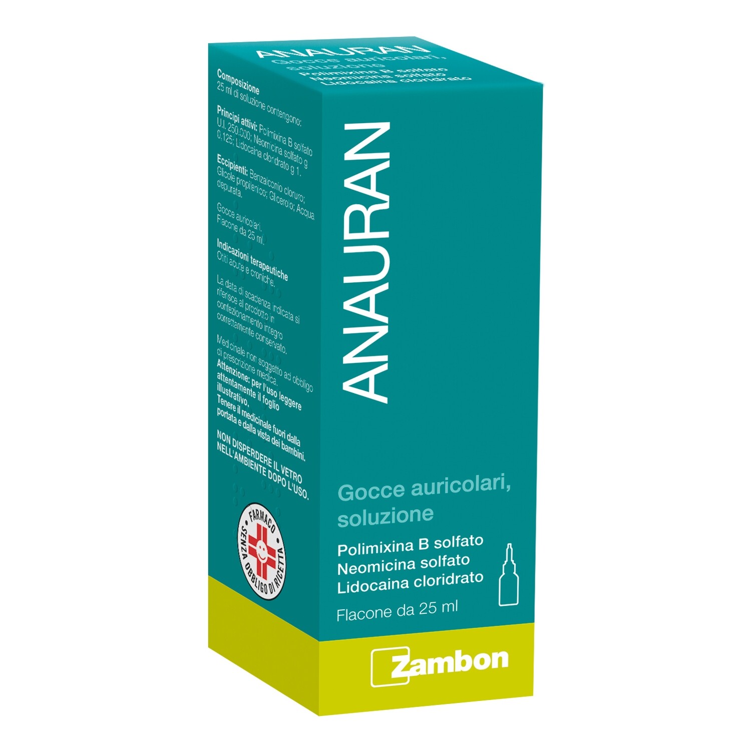 Anauran gtt oto fl 25 ml