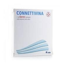 Connettivina 10 garze 2 mg