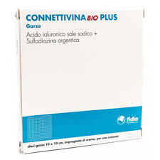 Connettivina Bio Plus garza 10 pezzi Connettivina Bio Plus garza 10 pezzi