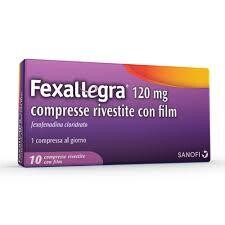 Fexallegra 10 compresse rivestite 120 mg