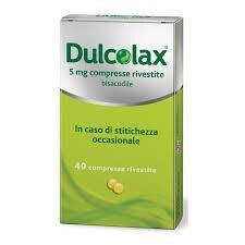 Dulcolax 40 compresse rivestite 5 mg Dulcolax 40 compresse rivestite 5 mg