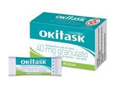 Okitask granulato orale 10 buste 40 mg Okitask granulato orale 10 buste 40 mg
