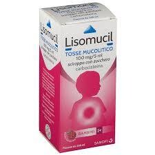 Lisomucil tosse mucolitico bambini sciroppo 2 % Lisomucil tosse mucolitico bambini sciroppo 2 %