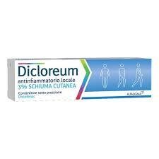 Dicloreum Antinfiammatorio  Locale  schiuma 50 g