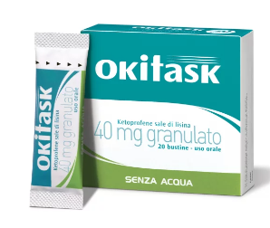 Okitask granulato orale 20 buste 40 mg Okitask granulato orale 20 buste 40 mg
