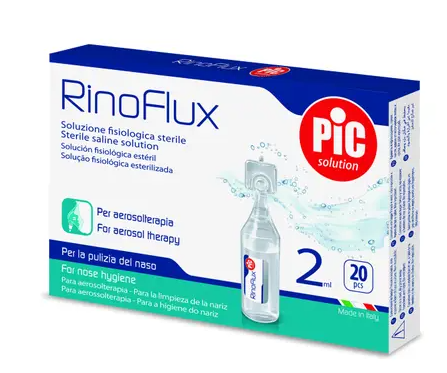 Rinoflux soluzione fisiologica 20 flaconi 2 ml