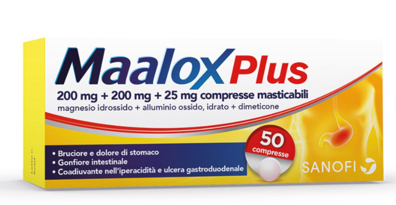 Maalox Plus 30 compresse masticabili Maalox Plus 30 compresse masticabili