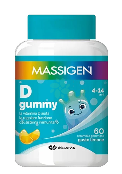 Massigen D gummy 60 caramelle