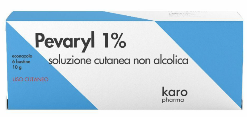 Pevaryl soluzione cutanea 6 buste Pevaryl soluzione cutanea 6 buste