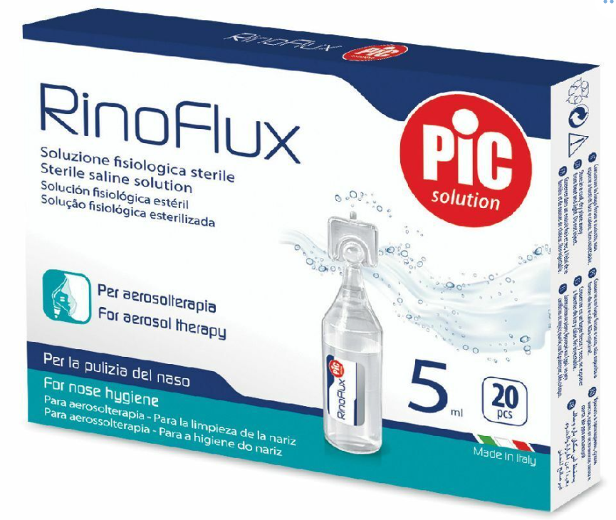 Pic soluzione fisiologica 5 ml 20 flaconi