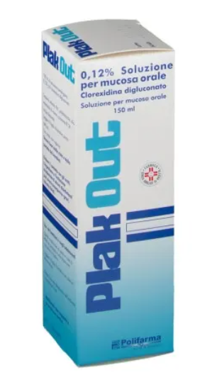 Plakout soluzione 150 ml 0,12% Plakout soluzione 150 ml 0,12%