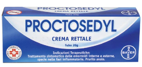 Proctosedyl crema rett 20 g