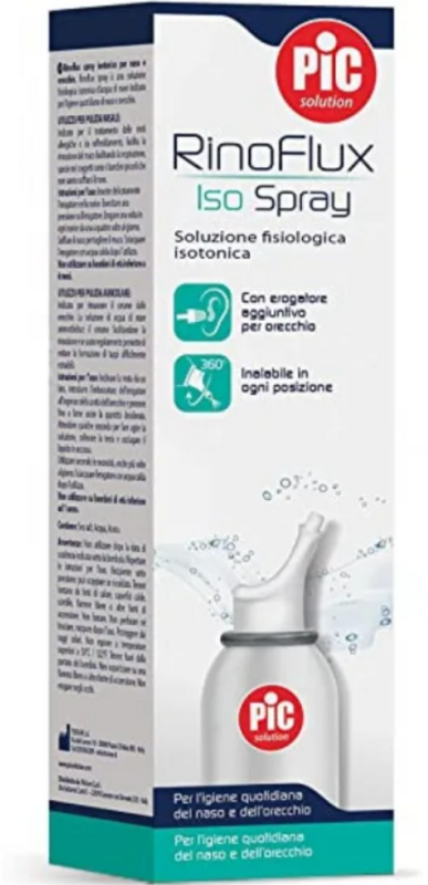 Rinoflux Pic Spray Soluzione Isotonica 100 ml Rinoflux Pic Spray Soluzione Isotonica 100 ml