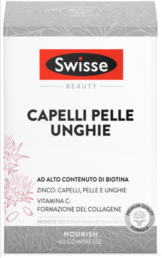 Swisse capelli pelle unghie 60 compresse