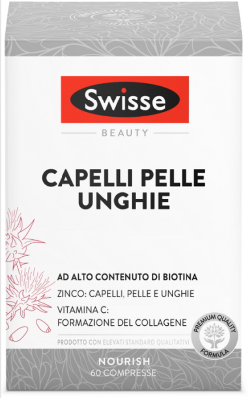 Swisse capelli pelle unghie 60 compresse Swisse capelli pelle unghie 60 compresse