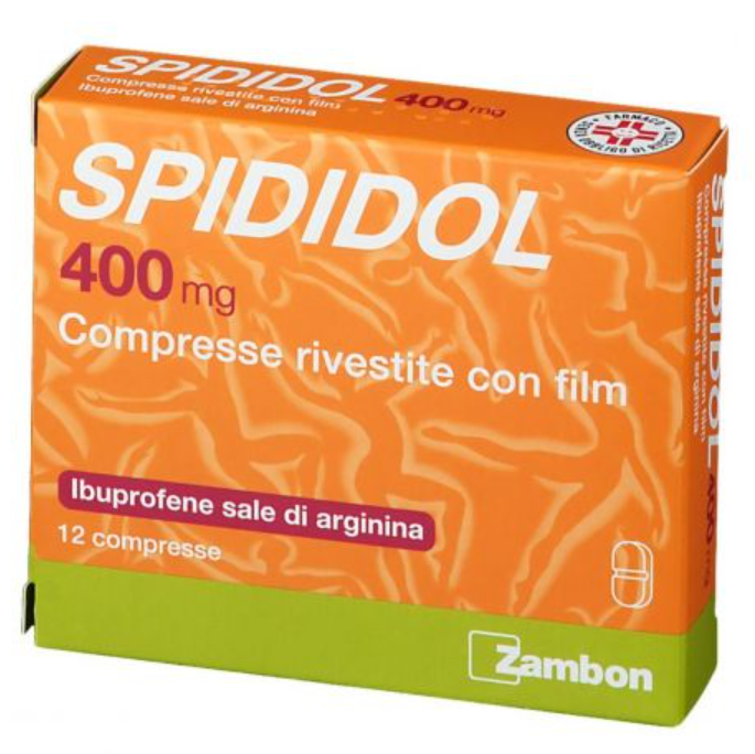 Spididol 12 compresse rivestite 400 mg Spididol 12 compresse rivestite 400 mg