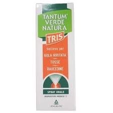 Tantum Verde Natura Tris spray nebulizzatore Tantum Verde Natura Tris spray nebulizzatore