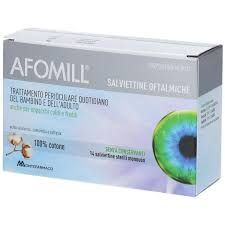 Afomill salviettine oftalmiche 14 pezzi Afomill salviettine oftalmiche 14 pezzi