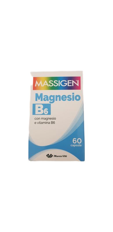 Massigen Magnesio B6 60 capsule Massigen Magnesio B6 60 capsule
