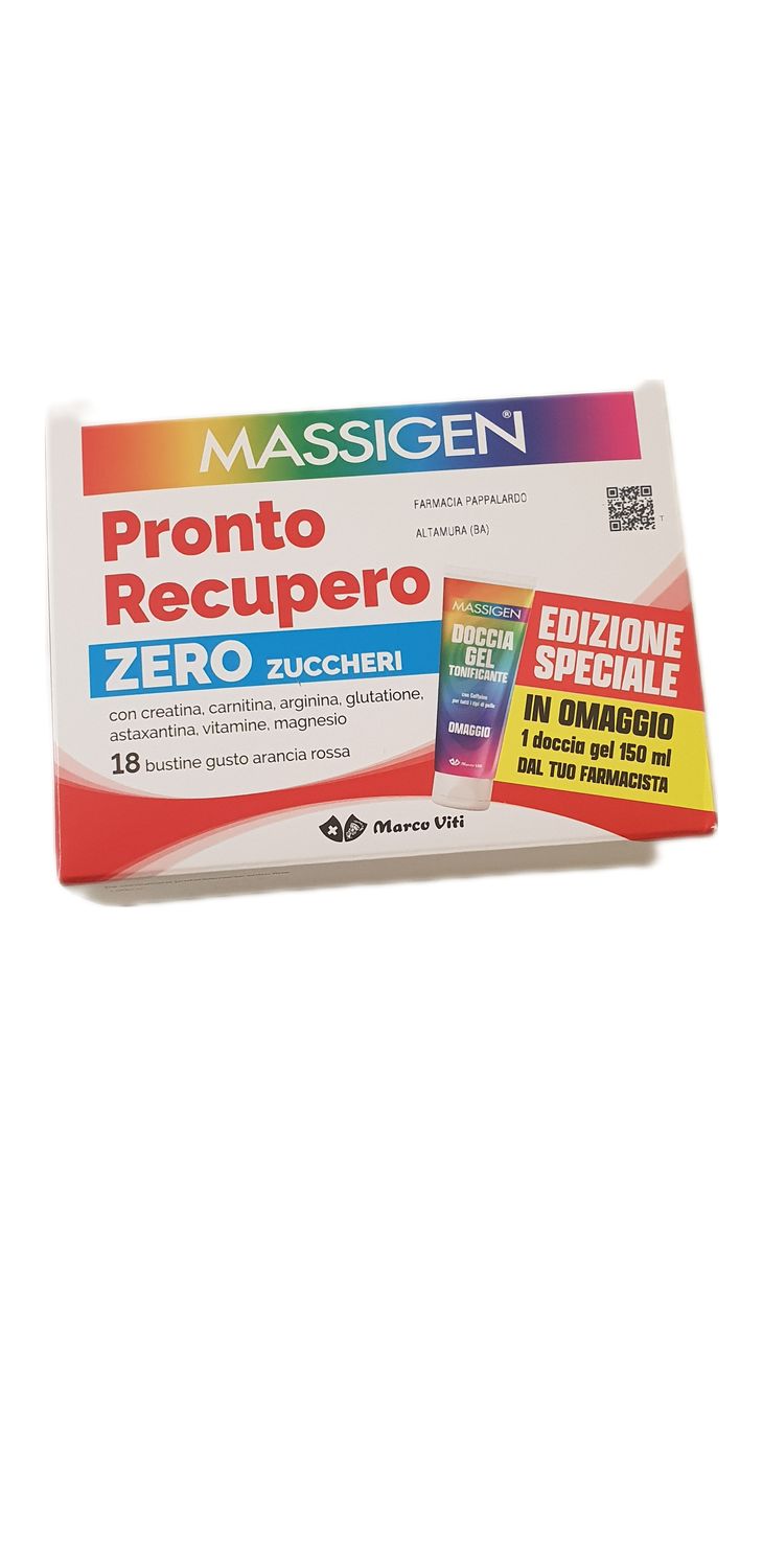 Massigen Pronto Recupero senza zucchero 2025