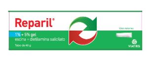 Reparil gel 40g 1%+5%