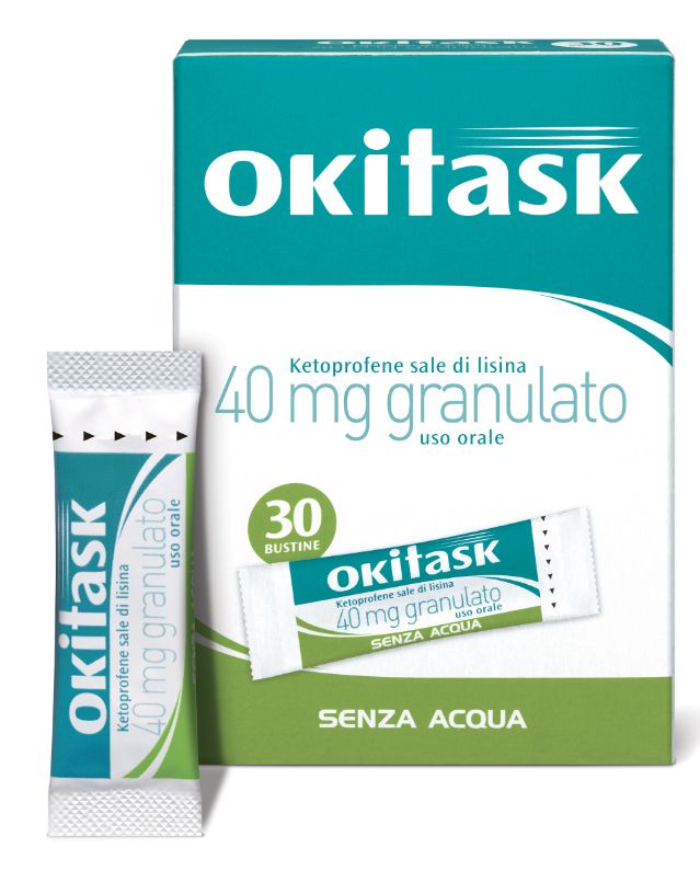 Okitask granulato orale 30 buste  40 mg