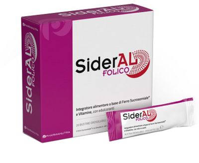 Sideral folico 30 mg 20 buste Sideral folico 30 mg 20 buste