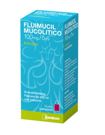 Fluimucil Mucolitico Sciroppo 100 mg/5 ml Fluimucil Mucolitico Sciroppo 100 mg/5 ml