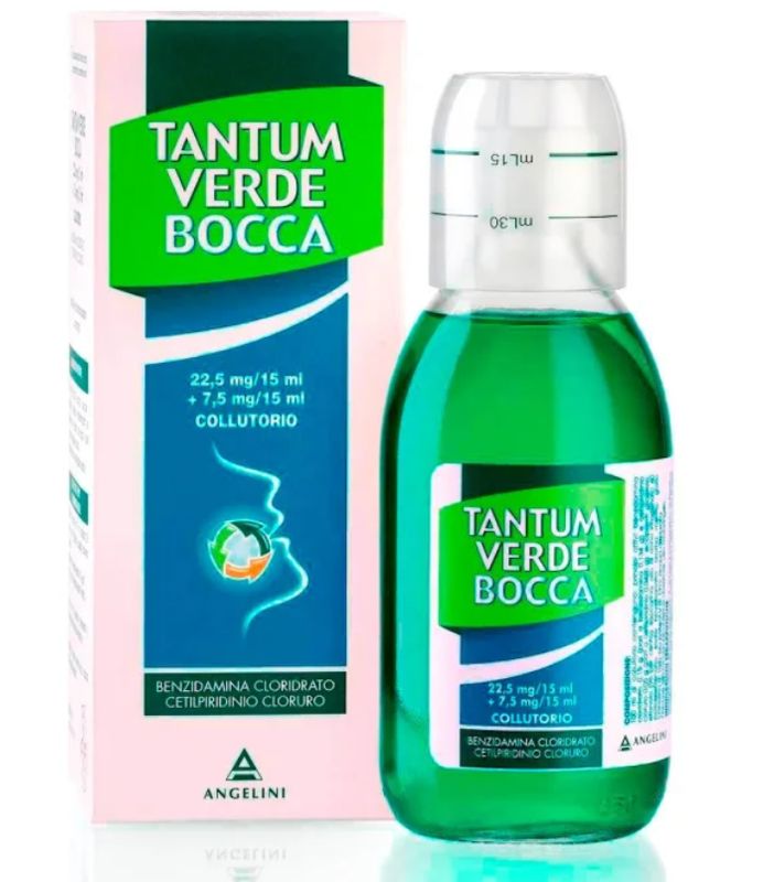 Tantum Verde Bocca 240 ml 22,5+7,5 mg Tantum Verde Bocca 240 ml 22,5+7,5 mg