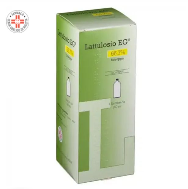 Lattulosio Eg sciroppo 180 ml 66,7%