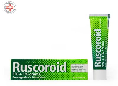 Ruscoroid crema rettale 40 g 1%+1% Ruscoroid crema rettale 40 g 1%+1%