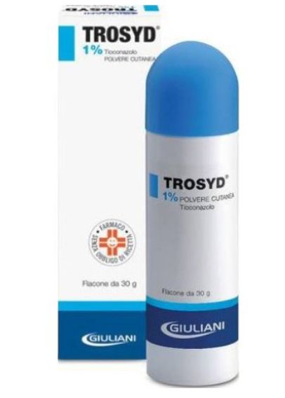 Trosyd polvere cutanea 30 g 1% Trosyd polvere cutanea 30 g 1%