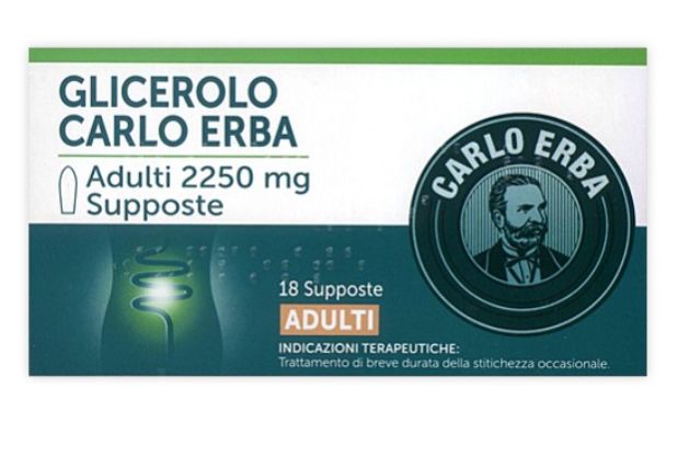 Glicerolo adulti 18 supposte