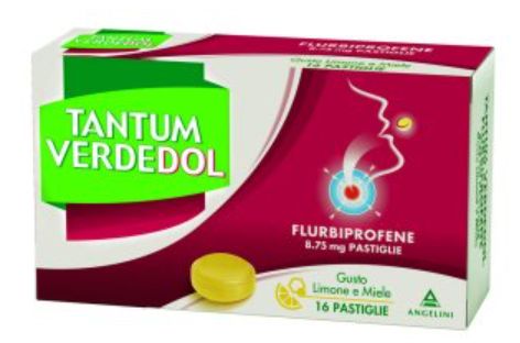 Tantum Verdedol 16 pastiglie Limone miele Tantum Verdedol 16 pastiglie Limone miele