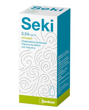 Seki sciroppo flacone 200 ml 3,54 mg/ml Seki sciroppo flacone 200 ml 3,54 mg/ml