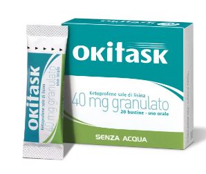 Okitask  granulato orale 20  buste 40 mg