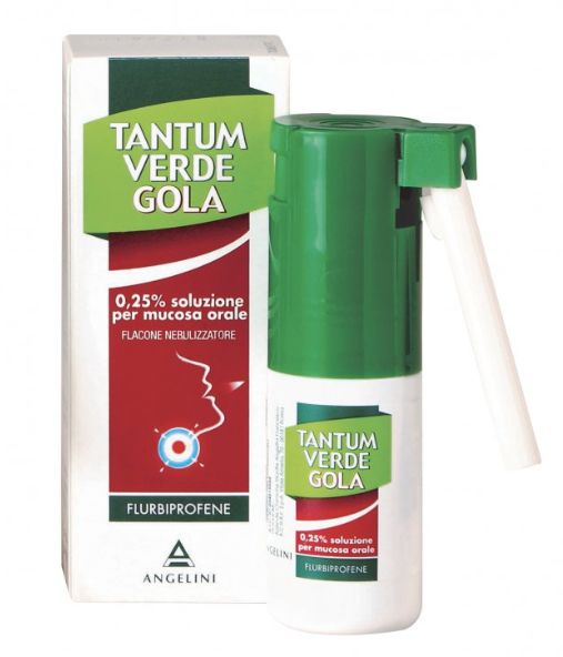 Tantum Verde Gola spray nebulizzatore 15 ml 0,25 Tantum Verde Gola spray nebulizzatore 15 ml 0,25