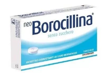 Neoborocillina 16 pastiglie senza zucchero Neoborocillina 16 pastiglie senza zucchero