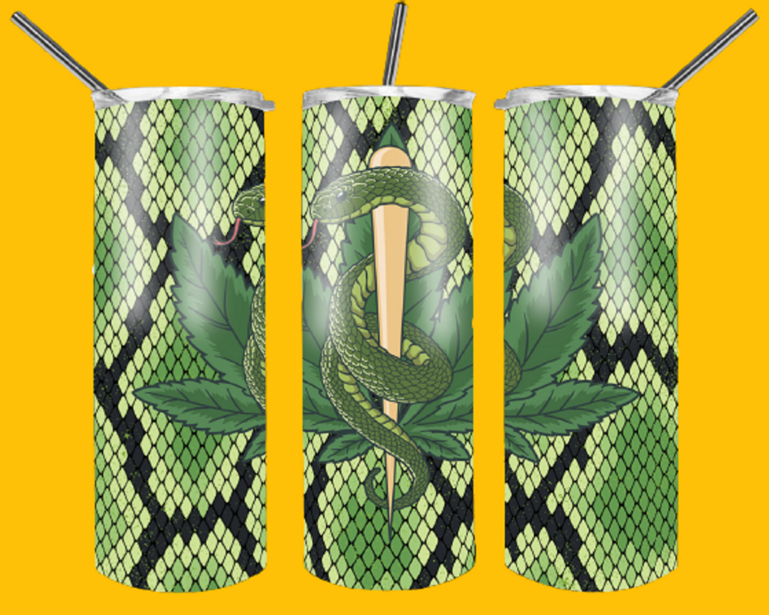Weed/Cannabis/420 Sublimation Digital Design for 20 Oz Skinny Tumbler